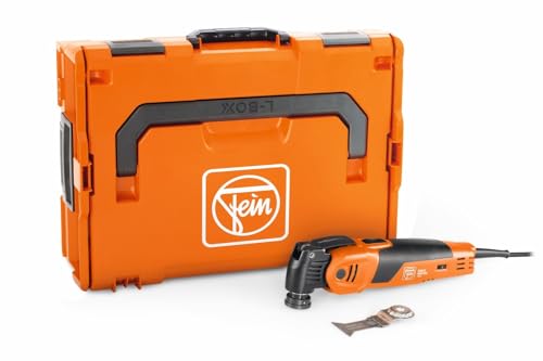 FEIN Multimaster MM 700 Max, leistungsstarke MultiTool mit Bi-Metall-Sägeblatt für Holz, Metall und Kunststoffe, 450 W, Anti-Vibrationssystem, Aufnahme StarlockMax, QuickIN Werkzeugwechsel von FEIN
