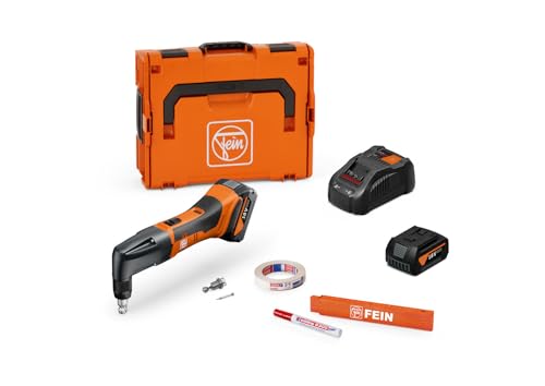 Fein Akku-Knabber ABLK 18 1.3 CSE AS Set 2x 5 Ah (für Dach- / Fassadenbau, geeignet für Wellbleche, Nibbler) 71321064000 von Fein