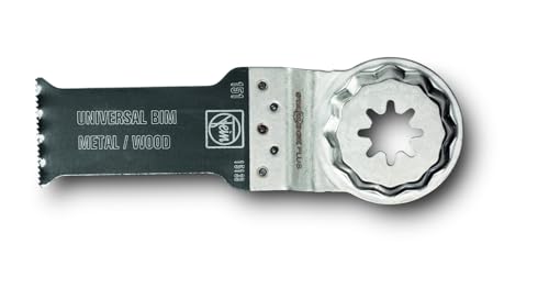 Fein E-Cut Universal-Sägeblatt 10 Stück (Aufnahme Starlock Plus, Bi-Metall mit gewellter Universalverzahnung, Maße 28x60 mm) 63502151240 von FEIN