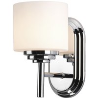 Malibu - 1 Licht Badezimmer Wandleuchte Chrom poliert IP44, G9 - Elstead Malibu - 1 Licht Badezimmer Wandleuchte Chrom poliert IP44, G9 - Elstead von ELSTEAD
