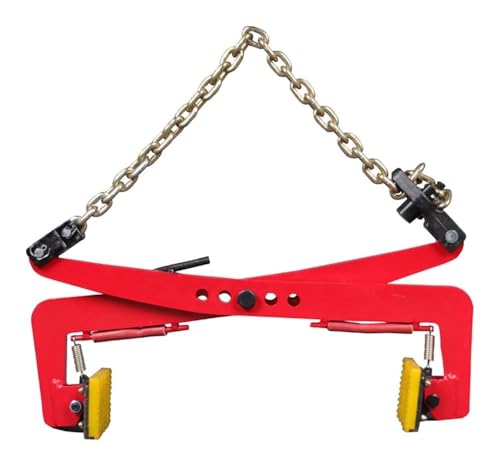 Granitplatten-Hebeklemme, Bordsteinzange, Einstellbare Öffnung, for Baustellen, Fabriken, Hafenterminals(26 inches) von FEITAOOZ