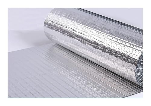 Heizkörper Reflexionsfolie, Isolierfolie, Garagen-Dämmungsset, zweilagige Dämmung(1X15M/3.28X49.2FT) von FEITAOOZ