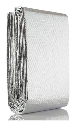 Heizkörper Reflexionsfolie, Isolierfolie, Geeignet für den Einsatz in Wänden, Böden, Dächern und zur Heizkörperisolierung(1X10M/3.28X32.8FT) von FEITAOOZ