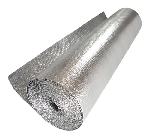 Heizkörper Reflexionsfolie, Isolierfolie, Schaumstoffisolierung, einfachzuinstallieren, sauber, geeignet für Wände und Böden(3.28 x 98.5ft(1 x 30m)) von FEITAOOZ