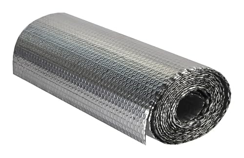 Heizkörper Reflexionsfolie, Isolierfolie, Wärmedämmung, Aluminiumdämmung, Selbstklebende Dämmung, WrapEasy Install(1X10M/3.28X32.8FT) von FEITAOOZ