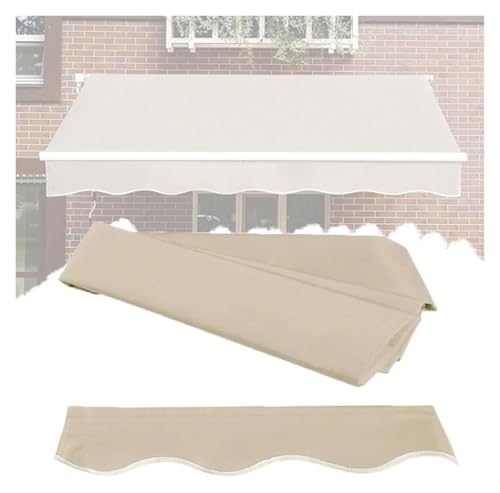 Markisentuch, Balkonmarkise, Markisen-Sonnenschutztuch for die Terrasse im Freien, Markisenersatz((13x6.5ft) 4x2m) von FEITAOOZ