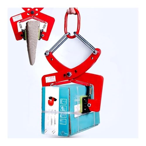 Steinhebeklemme, Hebezange Bordstein, For Tragen und vertikalen Transport von Marmor, Betonblöcken, Schieferplatten, Bordsteinen(M) von FEITAOOZ