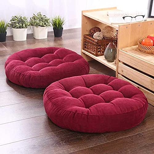 FEIZAI Pouf Futon Sitzkissen Cattail Hassock Stuhlkissen Rückenkissen Rund Verdickte Tatami Matratze Teppiche FEIZAI Pouf Futon Sitzkissen Cattail Hassock Stuhlkissen Rückenkissen Rund Verdickte Tatami Matratze Teppiche von FEIZAI