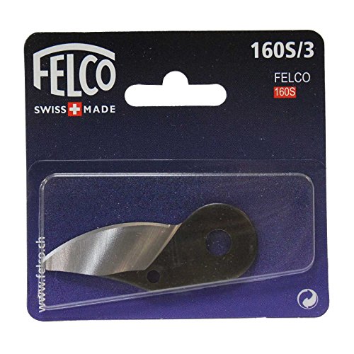 FELCO Ersatz-Klinge 160S/3 für Gartenschere FELCO 600 (Länge 160 mm, Klinge für Gartenschere, einfache Montage), Grau von FELCO