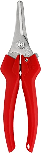 FELCO Leseschere Nr. 310 (Gartenschere für Blumen + Weinlese / Obsternte, Schnitt-ø 10 mm, Länge 185 mm, Griff ergonomisch) FELCO 310 von FELCO