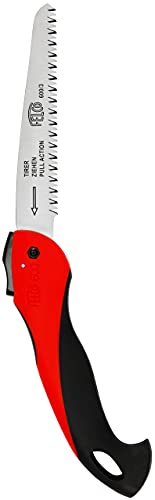 FELCO Säge Nr. 600 (Sägeblatt 16 cm, Klappsäge Schnitt-ø 50 mm, Länge 350 mm, ziehender Schnitt, Astsäge klappbar, Baumsäge für Links- und Rechtshänder, 26 x 16 x 12 cm) FELCO 600 von FELCO