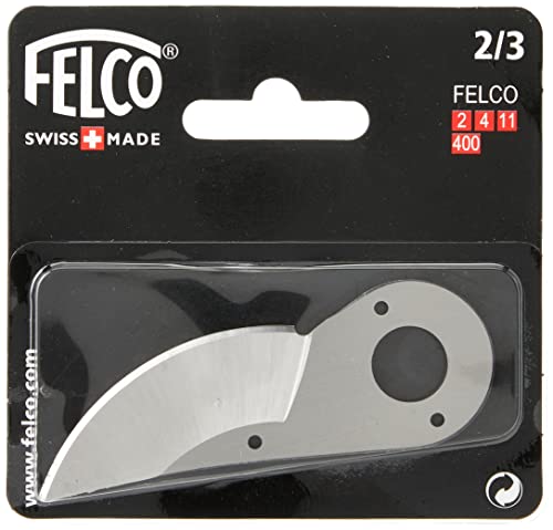 FELCO Ersatz-Klinge 2/3 für FELCO Gartenscheren: FELCO 2-4-11-400 (Hochwertige Klinge für langanhaltende Schärfe) FELCO 2/3 von FELCO