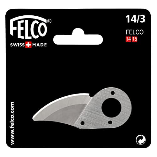 FELCO Ersatz-Klinge 14/3 für Gartenscheren (geeignet für FELCO 14-15, Ersatzteil für Gartenwerkzeug), Rot FELCO 14/3 von FELCO