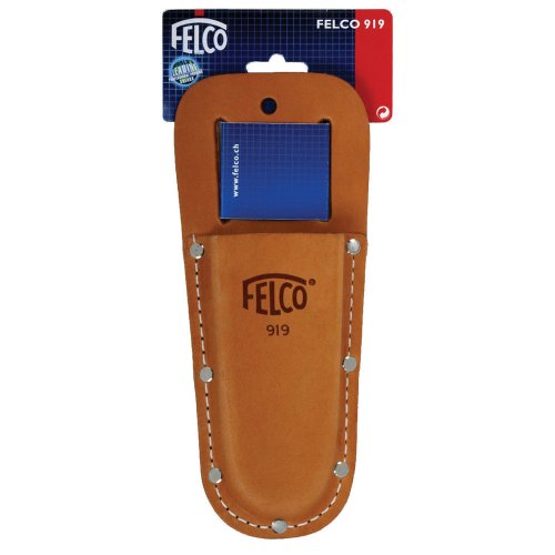 Felco Lederholster (F 919) – Gürtelbefestigbare Werkzeugtasche für Astscheren oder BAU- und Nutzwerkzeuge von FELCO