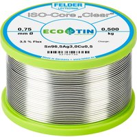 Felder ISO-Core 'Clear' SAC305 Lötzinn Spule Sn96,5Ag3Cu0,5 0.500 kg 0.75 mm von FELDER LÖTTECHNIK