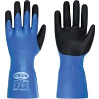 Feldtmann Stronghand Chemikalienhandschuh Farnham 0452 Gr. 9 blau/schwarz von FELDTMANN