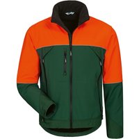 Elysee - sanddorn Waldarbeiter-Softshelljacke ® grün/orange 22756-0 Gr. s von Elysee