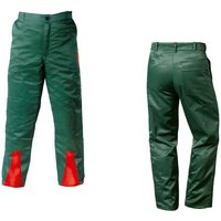 Feldtmann - Schnittschutzhose Bundhose Kiefer KWF-geprüft Gr. 62 von FELDTMANN