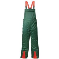 Feldtmann - Schnittschutzlatzhose fichte Gr.50 grün/rot feldtm von FELDTMANN