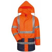 Alexander 2-in-1 Warnschutz-Parka Safestyle en 471/3, en 343/3, Orange Gr.XXL von SAFESTYLE