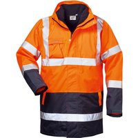 Travis 4-in-1 Warnschutzparka Safestyle Orange/Marine, Gr.XXXL von SAFESTYLE