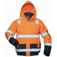 Safestyle - jonas Warnschutz Pilotjacke ®, Orange/Marine, en 343, Gr.XXL von SAFESTYLE