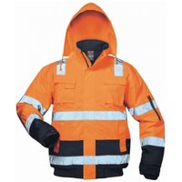 Jonas Warnschutz Pilotjacke Safestyle Orange/Marine, en 343, Gr.XXL von SAFESTYLE