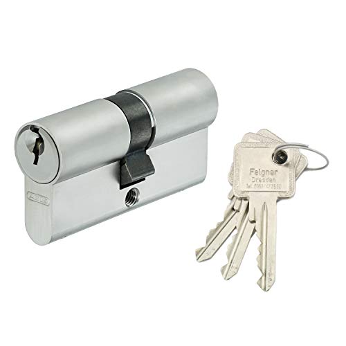 ABUS A93 Doppelzylinder mit Not- und Gefahrenfunktion Halbzylinder - Einzelschließung oder Gleichschließung - alle Längen 28/34 bis 60/60 bzw. 10/30 bis 10/60 - inkl. 3 Schlüssel - 30/40 - VS von FELGNER