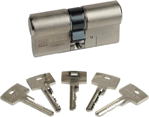 ABUS Bravus.2500 MX Magnet Doppelzylinder 45|60 | Sicherheitszylinder mit Magnet-Technologie | Höchster Kopierschutz | Patentschutz bis 2038 | 5 Schlüssel + Sicherungskarte | Einzelschließend von FELGNER