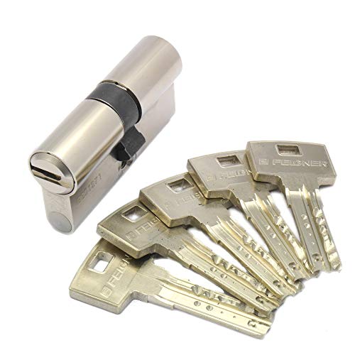 ABUS Bravus.2500 MX Magnet Doppelzylinder mit NGF 30/30-5 Schlüssel - Wendeschlüssel-Sicherheitszylinder - Sicherungskarte - Modulbauweise - Patentschutz bis 2037 - verschiedenschließend von FELGNER