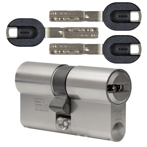 ABUS Bravus.3500 MX Doppelzylinder 45|35 | Magnet-Technologie | Kopierschutz Ziehschutz Bohrschutz | Not- und Gefahrenfunktion | Patentschutz 2038 | 3 Schlüssel + Sicherungskarte | Einzelschließend von FELGNER