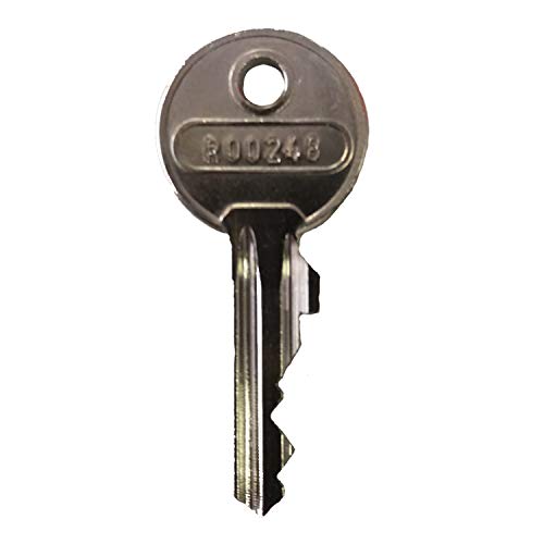 ABUS Schlüssel Ersatzschlüssel R00001 bis R00500 - für Zusatzschlösser, Fenstergriffe, Vorhangschlösser, etc. von ABUS - Nachschlüssel, Zusatzschlüssel nach Nummer/Code - Schließung R00105 von FELGNER