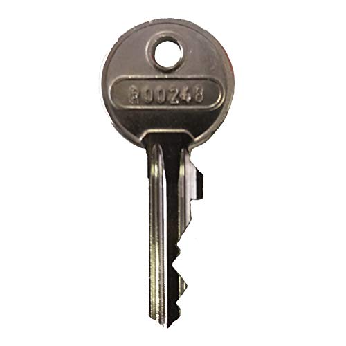 ABUS Schlüssel Ersatzschlüssel R00001 bis R00500 - für Zusatzschlösser, Fenstergriffe, Vorhangschlösser, etc. von ABUS - Nachschlüssel, Zusatzschlüssel nach Nummer/Code - Schließung R00500 von FELGNER