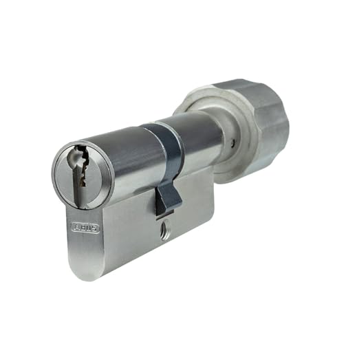 ABUS Vitess 2000 Knaufzylinder 50/50K mm | Profilzylinder Schließ-Zylinder mit Knauf | Bohrschutz & technischer Kopierschutz | Patentschutz bis 2034 | Inklusive 5 Schlüssel | Sicherungskarte von FELGNER