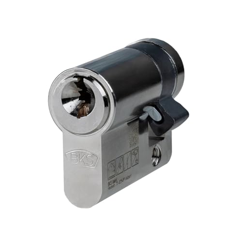 BKS Belvius Halbzylinder 55/10 | Hochwertiger Schließ-Zylinder Türzylinder mit Kopierschutz Pickingsschutz Bohrschutz | Profilzylinder mit Patentschutz bis 2038 | Mit Sicherungskarte | 5 Schlüssel BKS Belvius Halbzylinder 55/10 | Hochwertiger Schließ-Zylinder Türzylinder mit Kopierschutz Pickingsschutz Bohrschutz | Profilzylinder mit Patentschutz bis 2038 | Mit Sicherungskarte | 5 Schlüssel von FELGNER