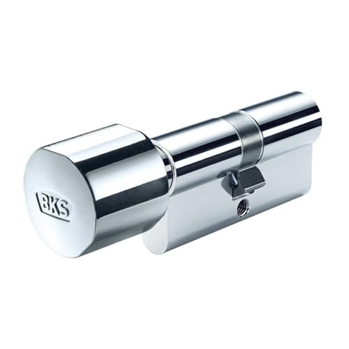 BKS Belvius Knaufzylinder 45/45K | Hochsicherer Schließ-Zylinder Türzylinder mit Kopierschutz Pickingsschutz Bohrschutz | Patentschutz bis 2038 | Mit Sicherungskarte | Inklusive 5 Schlüssel von FELGNER