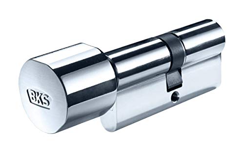 BKS helius4000 Knaufzylinder 60/45K 5 Schlüssel - Sicherheits-Türzylinder - Sicherungskarte - Wendeschlüssel - Anbohrschutz und Pickingschutz (Einzelschließung) von FELGNER