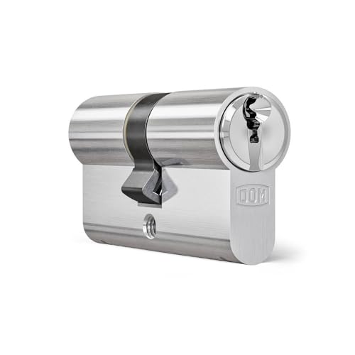 DOM rs Sirius Doppelzylinder 55/45 | Schließ-Zylinder mit Kopierschutz Pickingschutz Schlagschutz Bohrschutz Ziehschutz Not- und Gefahrenfunktion | Patentschutz (2044) | Sicherungskarte & 5 Schlüssel von FELGNER