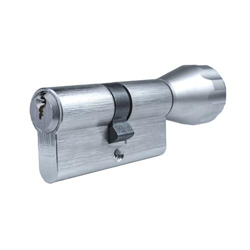 EVVA EPS Knaufzylinder 41/41K | hochwertiger Türzylinder Schließ-Zylinder | Technischer Kopierschutz & Patentschutz bis 2041 | Hohe Verschleißfestigkeit | inklusive 5 Schlüssel und Sicherungskarte von FELGNER