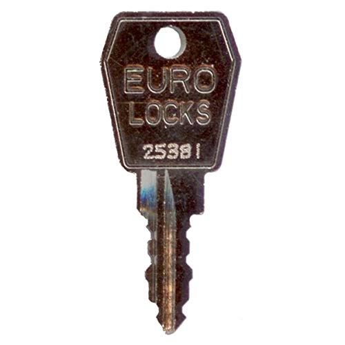 EuroLocks Ersatzschlüssel 25001 bis 25500 - für Briefkasten, Universalschlösser, Möbelschlösser, etc. von EuroLocks (Code 25001 bis 25500) - Nachschlüssel, Zusatzschlüssel - Schließung 25173 von FELGNER