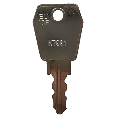 EuroLocks Ersatzschlüssel K8000 bis K8499 - für Briefkasten, Universalschlösser, Möbelschlösser, etc. von EuroLocks - Nachschlüssel, Zusatzschlüssel nach Nummer/Code - Schließung K8085 von FELGNER