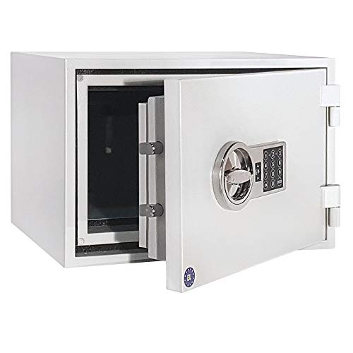 FELGNER Tresor FS 60-30 EL - Möbeltresor Dokumententresor Safe | 60 Minuten Feuerschutz | Einbruchsschutz Widerstandsgrad S2 | elektronisches Schloss | 296 x 430 x 365 cm - 31 Kg von FELGNER