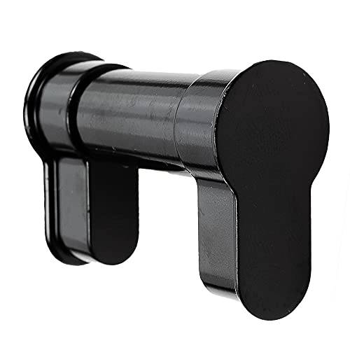 FELGNER UniBlind Blindzylinder | Schlüsselloch Abdeckung Schloss Schließzylinder für Türschloss - individuell verstellbar - 50 mm bis 76 mm Länge - schwarz von FELGNER