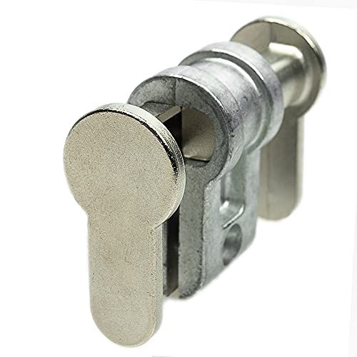 FELGNER Universal Blindzylinder | Schlüsselloch Abdeckung Schloss Schließzylinder für Türschloss - individuell verstellbar - 35 mm bis 56 mm Länge - Edelstahl-Look FELGNER Universal Blindzylinder | Schlüsselloch Abdeckung Schloss Schließzylinder für Türschloss - individuell verstellbar - 35 mm bis 56 mm Länge - Edelstahl-Look von FELGNER