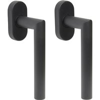 Felgner 2er Set Fenstergriff Messina in schwarz matt aus hochwertigem Aluminium Felgner 2er Set Fenstergriff Messina in schwarz matt aus hochwertigem Aluminium von FELGNER