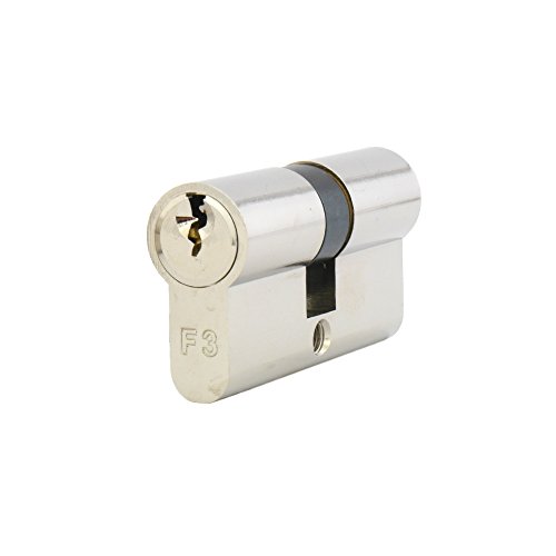 ISEO F3 (GERA 5900) Doppelzylinder Halbzylinder Schließzylinder inkl. 3 Schlüssel bzw. 5 Schlüssel - ohne Sicherungskarte - Standardzylinder Türschloss - 35/40-5 Schlüssel von FELGNER