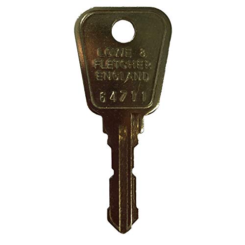 Lowe & Fletcher L&F Ersatzschlüssel 64501 bis 65000 - für Universalschlösser, Möbelschlösser, Garagentorschlösser etc. - Nachschlüssel, Zusatzschlüssel - Schließung 64745 von FELGNER