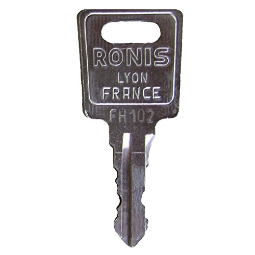 RONIS Ersatzschlüssel FH - Schließung FH 001 bis FH 550 - Nachschlüssel - Zusatzschlüssel - für RONIS, LAS und Häfele Hebelzylinder u.a. in Briefkästen und Briefkastenanlagen - Schließung FH090 von FELGNER