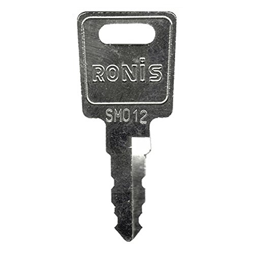 RONIS LAS Ersatzschlüssel SM - Schließung SM 001 bis SM 550 - Nachschlüssel - Zusatzschlüssel - u.a. auch für KfZ-Tankverschlüsse - Schließung SM125 von FELGNER