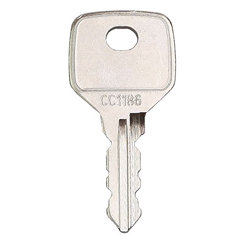 RONIS WSS Ersatzschlüssel CC0001 bis CC0500 - für Briefkasten, Universalschlösser, Möbelschlösser, etc. von RONIS und WSS - Nachschlüssel, Zusatzschlüssel nach Nummer/Code - Schließung CC0260 von FELGNER